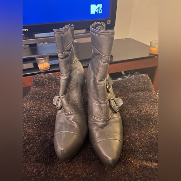 Grey Claudia Ciuti ankle boot - Picture 3 of 4